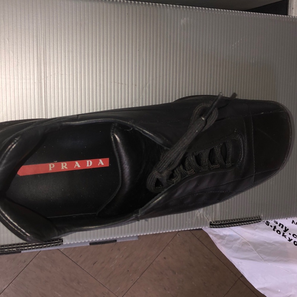 Prada black shoes